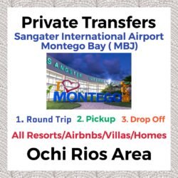 Private Transfer From Sangster International Airport Montego Bay to All Resorts, Villas, AirBnbs & Homes in Ocho Rios Area