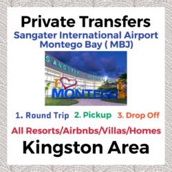 Private Transfer From Sangster International Airport Montego Bay to All Resorts, Villas, AirBnbs & Homes in Kingston Area