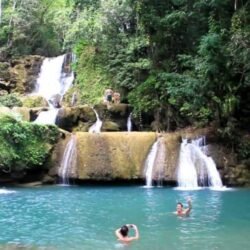 YS Falls and Black River, St, Elizabeth, Jamaica